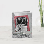5x7 persoonlijke FOLDING FOTO-kerstkaart Feestdagen Kaart (Voorkant)