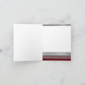 5x7 persoonlijke FOLDING FOTO-kerstkaart Feestdagen Kaart (Binnen)