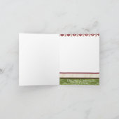 5x7 persoonlijke FOLDING FOTO-Wenskaart Feestdagen Kaart (Binnen)