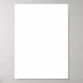 5X7" Poster DIY template add your IMAGEs TEXT (Voorkant)