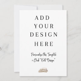 5x7" printen van platte kaart