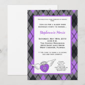 5x7 Punk Tattoo voor meisjes EMO-uitnodiging voor  Kaart (Voorkant / Achterkant)