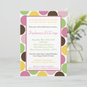 5x7 Queen of Oerwoud Safari Baby shower Uitnodigin Kaart (Staand voorkant)