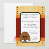 5x7 Rambo Turkije Thanksgiving Uitnodiging (Voorkant / Achterkant)