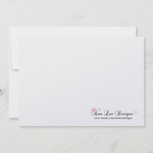 5x7 Red Zebra Print Patter Quinceanera Uitnodiging (Achterkant)