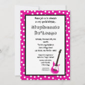 5x7 Rockstar uitnodiging (Voorkant)