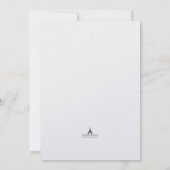 5x7 Rode Chinese lantaarns Kaart (Achterkant)