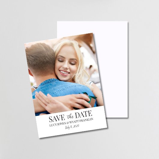 5x7 Sla de datum op met Foto Kaart