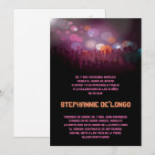 5x7 Spaans Band Quinceanera Birthday Uitnodiging (Voorkant / Achterkant)