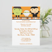 5x7 Spooky Fun Halloween Feestuitnodiging Kaart (Staand voorkant)