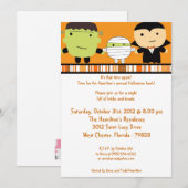 5x7 Spooky Fun Halloween Feestuitnodiging Kaart (Voorkant / Achterkant)