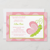 5x7 Spring Bugs Insects Birthday Party Invitation Kaart (Voorkant)
