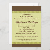 5x7 Spring Green Leaf Zen Verjaardag Uitnodiging (Voorkant / Achterkant)