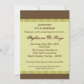 5x7 Spring Green Leaf Zen Verjaardag Uitnodiging (Voorkant)