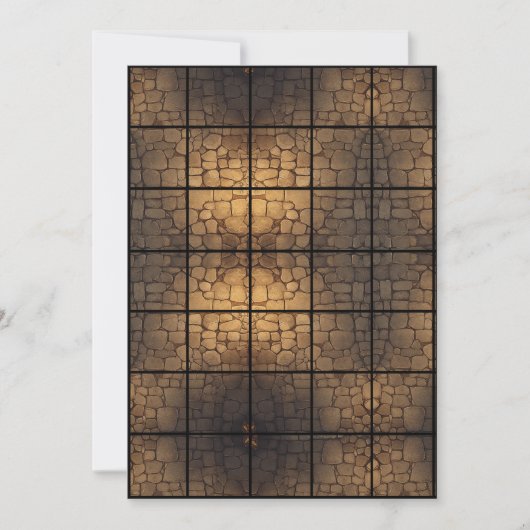 5x7 StoneFloor Paper Gridmap Kaart (Voorkant)