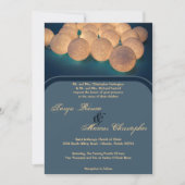 5x7 String Lights Night Lantern Wedding Invitation Kaart (Voorkant)