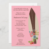 5x7 Surfer Baby Boards Baby shower Uitnodiging (Voorkant / Achterkant)