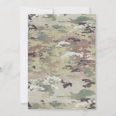 5x7 Tabelnummerkaart Leger OCP Camo Uniform Camofl Kaart (Achterkant)