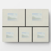 5x7 tablet Plaque - 5 Afbeeldingen Fotoplaat (voorkant)