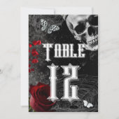 5x7 Tafelnummer Kaart Haunting Adeline Zade Meadow (Voorkant)