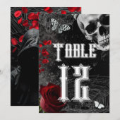 5x7 Tafelnummer Kaart Haunting Adeline Zade Meadow (Voorkant / Achterkant)