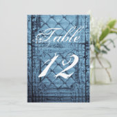 5x7 Tafelnummer Kaart Rustieke Tin Paneel Plafondb (Staand voorkant)