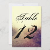 5x7 Tafelnummer Kaart Sunrise Pathway Walkway Path (Voorkant)