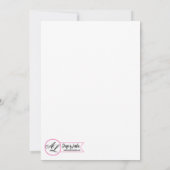 5x7 Tafelnummer Kaart Zomer Land Bruiloft Rusti (Achterkant)