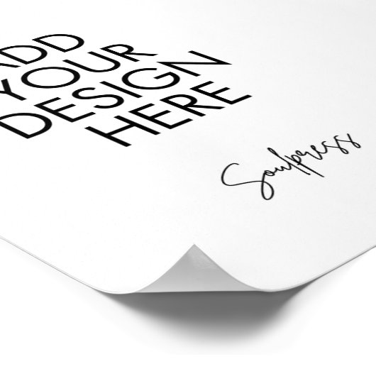 5x7"Teken Douanedruk Poster (Hoek)