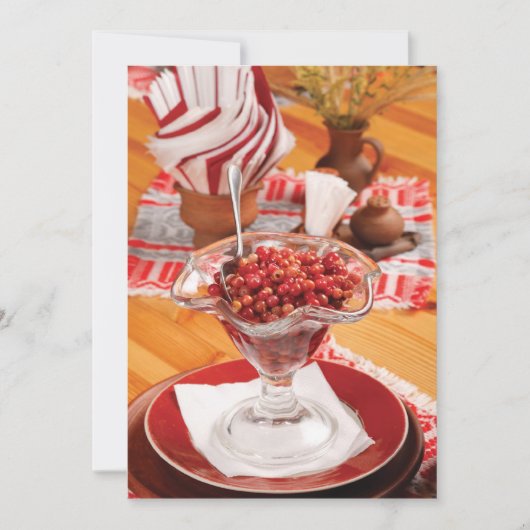 5x7 Thanksgiving Kaart (Voorkant)