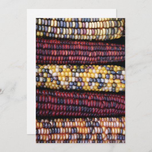 5x7 Thanksgiving Kaart (Voorkant / Achterkant)