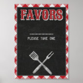 5x7 Tuin BBQ Verjaardag Cadeautjes Tafelbord Poster (Voorkant)