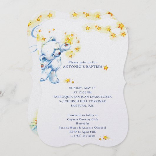 5x7 Uitnodiging (Voorkant / Achterkant)