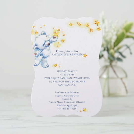 5x7 Uitnodiging (Staand voorkant)