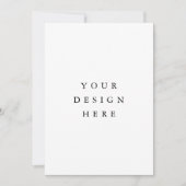 5x7" Uitnodiging afdrukken (Voorkant)