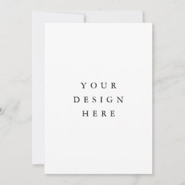 5x7" Uitnodiging afdrukken