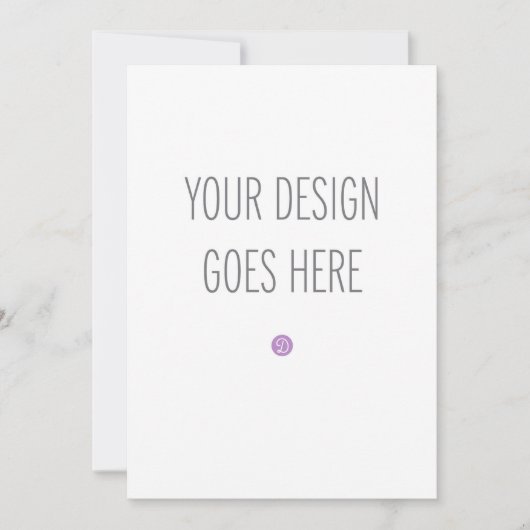 5x7 Uitnodiging afdrukken (portret) (Voorkant)