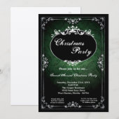 5x7 Uitnodiging Broach-kerstpartij (Voorkant / Achterkant)