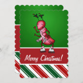 5x7 Uitnodiging, de Voorzijde van de Tekst van de  Kaart (Voorkant / Achterkant)