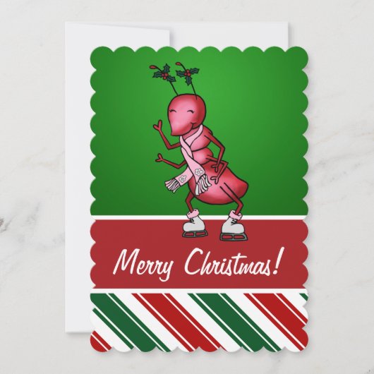 5x7 Uitnodiging, de Voorzijde van de Tekst van de  Kaart (Voorkant)