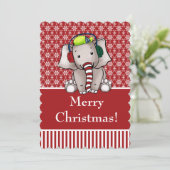 5x7 Uitnodiging, de Voorzijde van de Tekst van de Kaart (Staand voorkant)