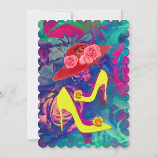 5x7 Uitnodiging Geopende Hoogten en Petten (Voorkant)