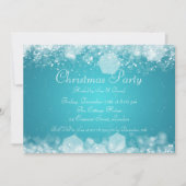 5x7 Uitnodiging legant mousserend nachtblauw (Voorkant)