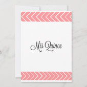 5x7 Uitnodiging - Mis Quince - Spaanse Aanpassing (Achterkant)