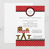 5x7 Uitnodiging Picnic Summer Barbecue Party (Voorkant / Achterkant)