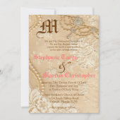 5x7 Uitnodiging tot Victoriaans uitzending van gev (Voorkant)