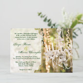 5x7 Uitnodiging tot weduwschap over rivieren met k (Staand voorkant)