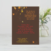 5x7 Uitnodiging van de Kern van de Thanksgiving va (Staand voorkant)