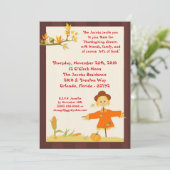 5x7 Uitnodiging van de Kern van de Thanksgiving va (Staand voorkant)