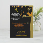 5x7 Uitnodiging van de Partij van de Thanksgiving  (Staand voorkant)